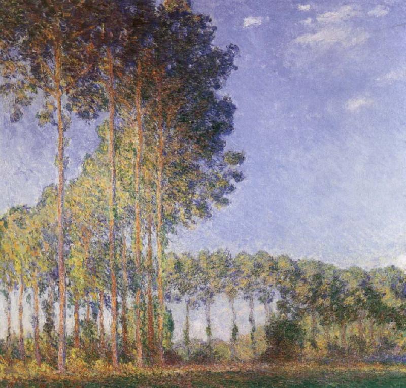 Claude Monet Poplars on the Banks of the Epte oil painting picture